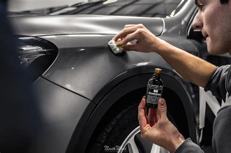 Ceramic coat car - Apply clay bar lubricating spray to a small area of the car, then swipe the clay bar back and forth across the area. Wipe away excess lubricant with a cloth. Alternatively, remove ceramic coating by polishing the surface of your car. Use medium cut polish and a dual action polisher or rotary polisher. Method 1.